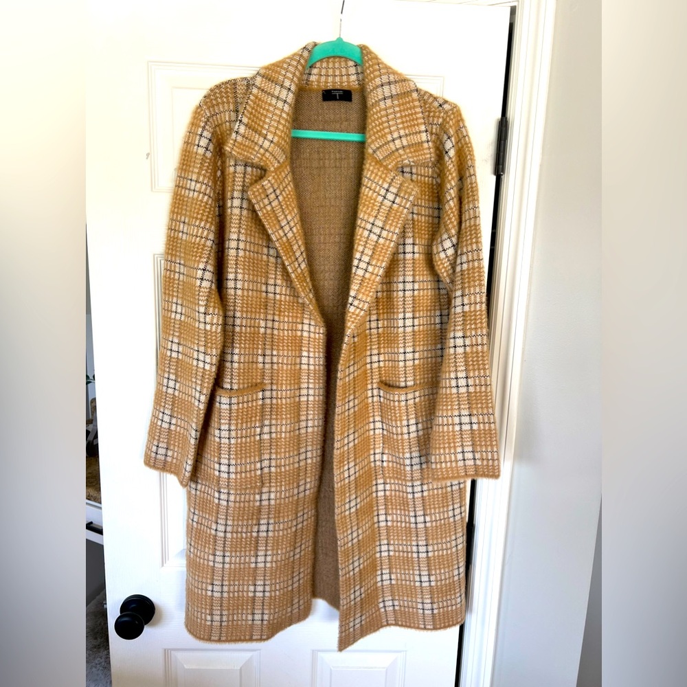 Tahari Women’s Plaid Coat